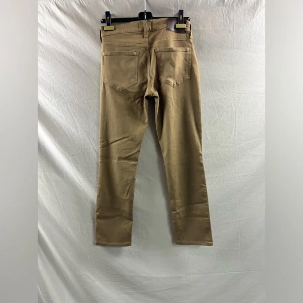 Paige Federal Pants Mens Brown Tan Stretch Straight 28 x 29 - Picture 3 of 6